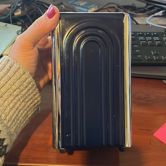 Fiestaware Kitchen Copy Fiestaware Cobalt Blue Metal Tri Fold